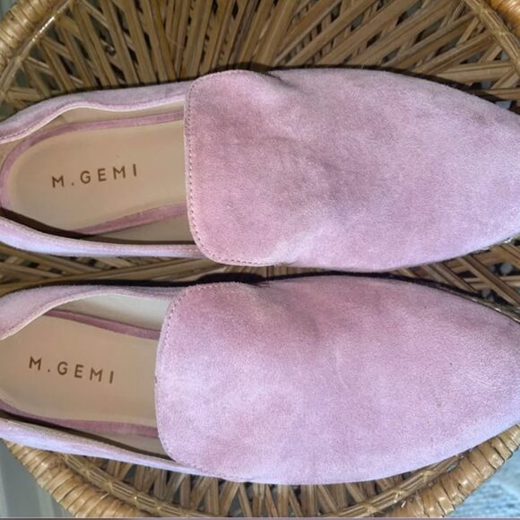 M. Gemi Blush Suede Espadrilles - Picture 2 of 8